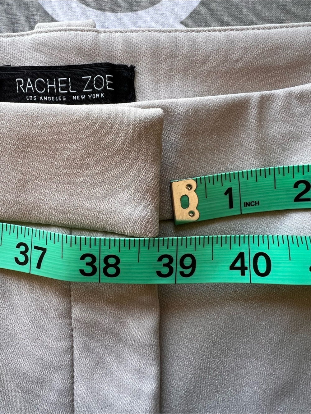 Rachel Zoe Cream Tailored Trousers - Picture 4 of 5